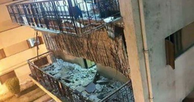 مصرع وإصابة 6 أشخاص سقطت عليهم" بلكونة" من الطابق الـ 15 بالإسكندرية