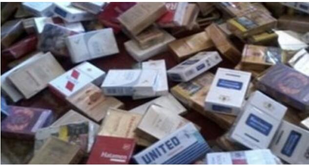 "ضبط 2000 علبة سجائر داخل مخزن بدون ترخيص بمحافظة الغربية"