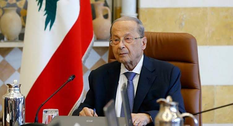 الرئيس اللبناني يصرح بكارثة جديدة 