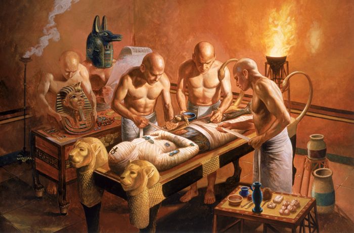 خبايا و اسرار فن التحنيط لدي المصريين القدماء