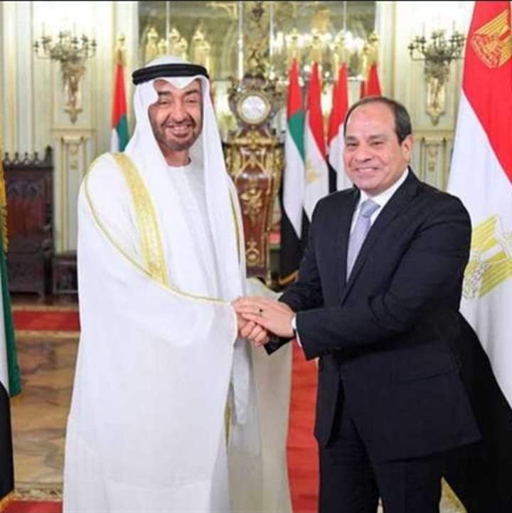 تعزيز العلاقة بين مصر والإمارات. 