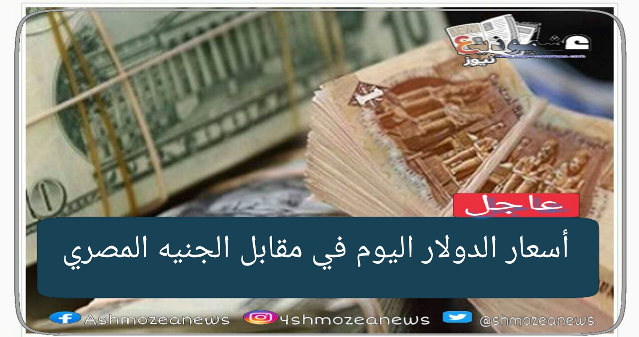 أسعار الدولار اليوم في مقابل الجنيه المصري. .