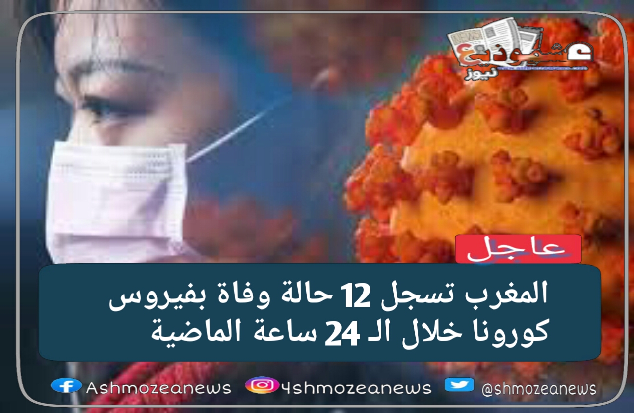 المغرب تسجل 12 حالة وفاة بفيروس كورونا خلال الـ 24 ساعة الماضية.