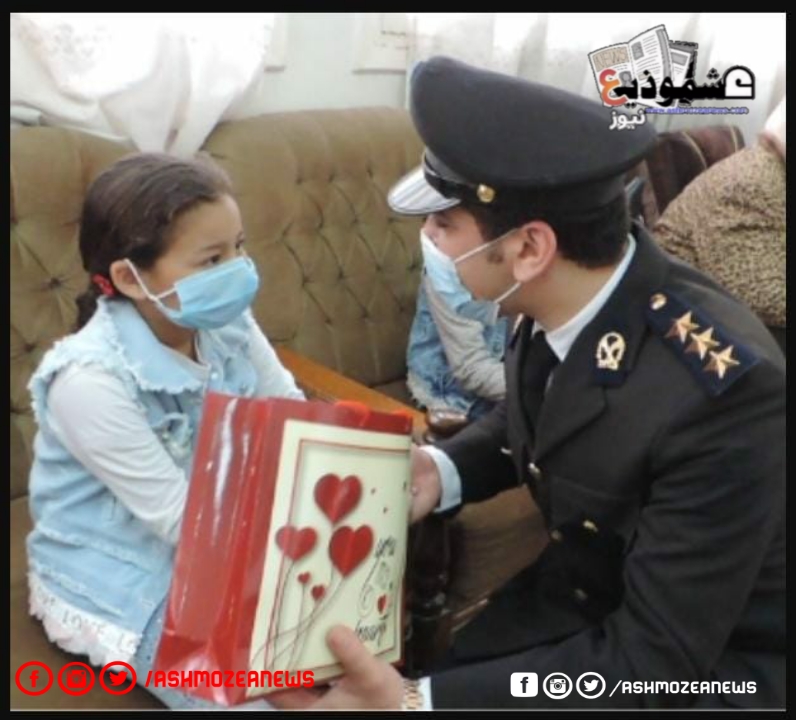 احتفال أجهزة الدولة بيوم اليتيم وتقديم الهدايا للأطفال. 