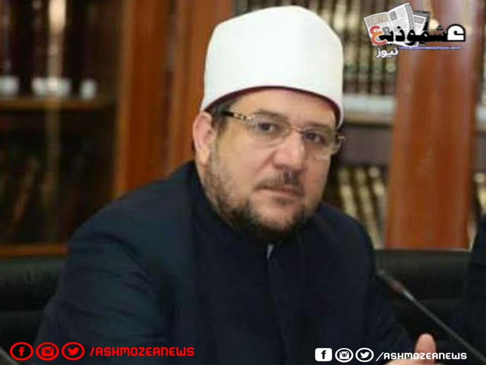 إلقاء وزير الأوقاف خطبة الجمعة بمسجد نور الإيمان.