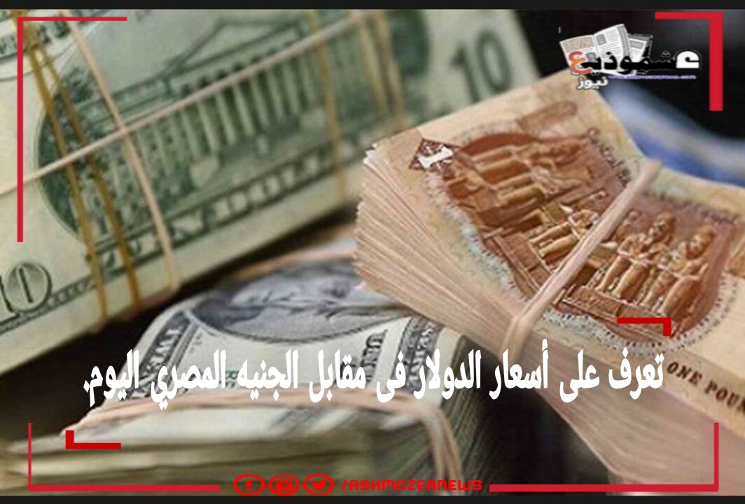 أسعار الدولار الأمريكي اليوم مقابل الجنيه المصري بالبنوك المصرية.