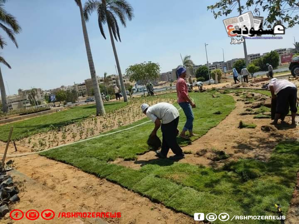 تكثيف أعمال التطوير وحملة جديدة لإزالة الإشغالات بمدينة العبور