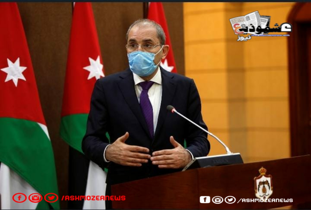 وزير خارجية الأردن يرسل رسالة لرئيس جمهورية مصر. 