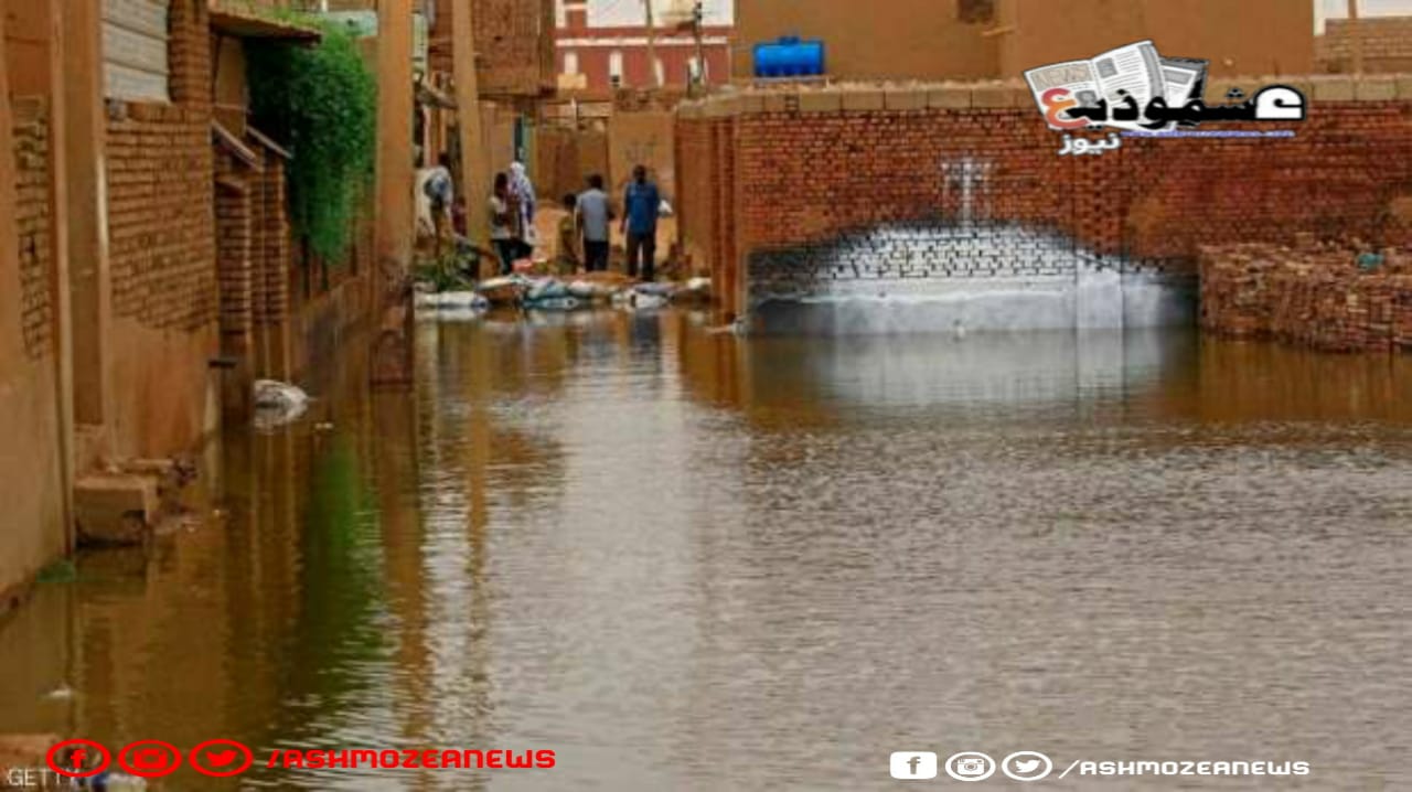 السيسي يؤكد التضامن المصري مع السودان جراء الفيضانات. 
