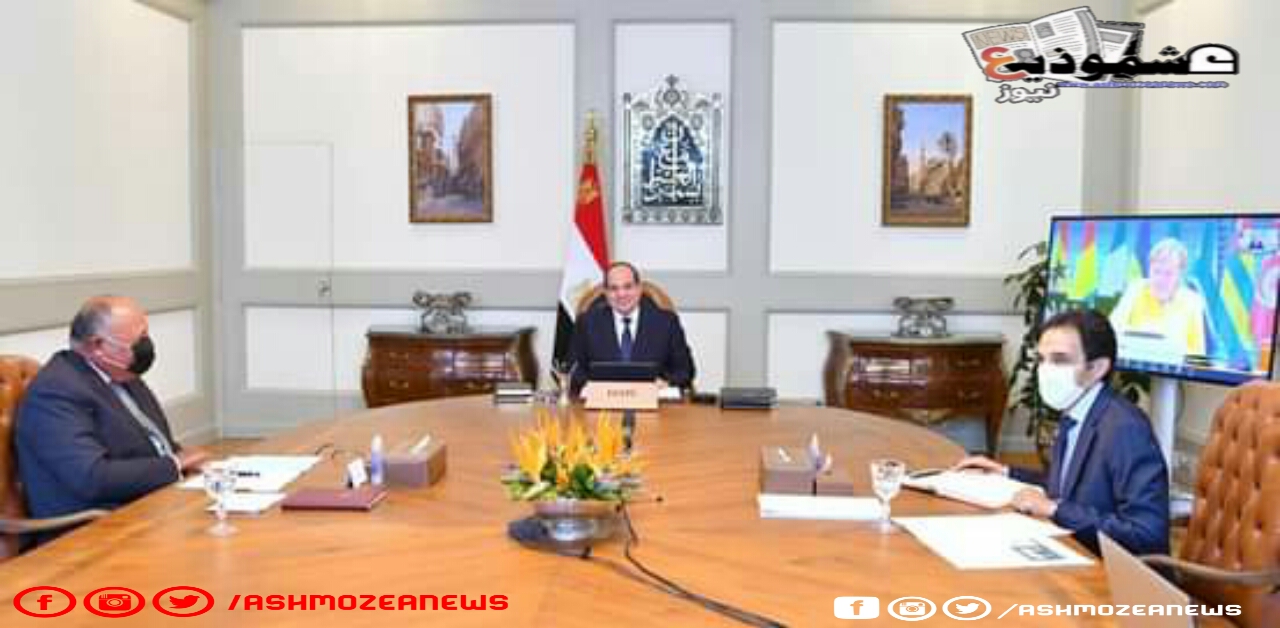 عبد الفتاح السيسي: تعزيز الشراكة بين مصر وألمانيا.