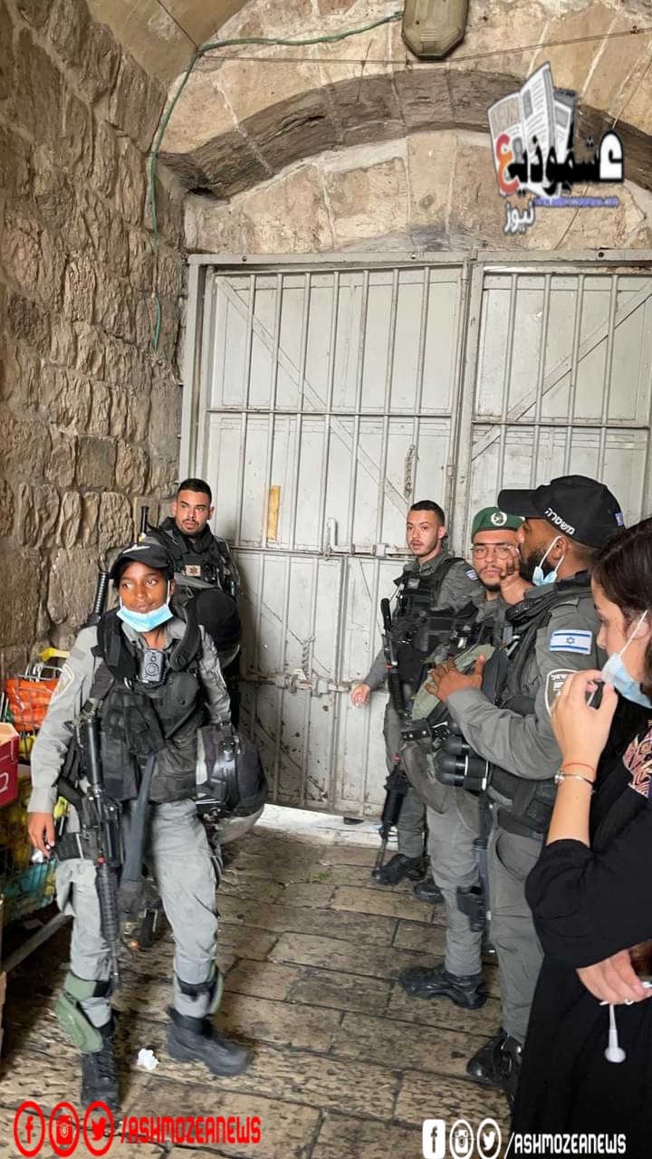 شرطة الاحتلال تعتقل شاباً حاول تنفيذ عملية طعن في البلدة القديمة بالقدس