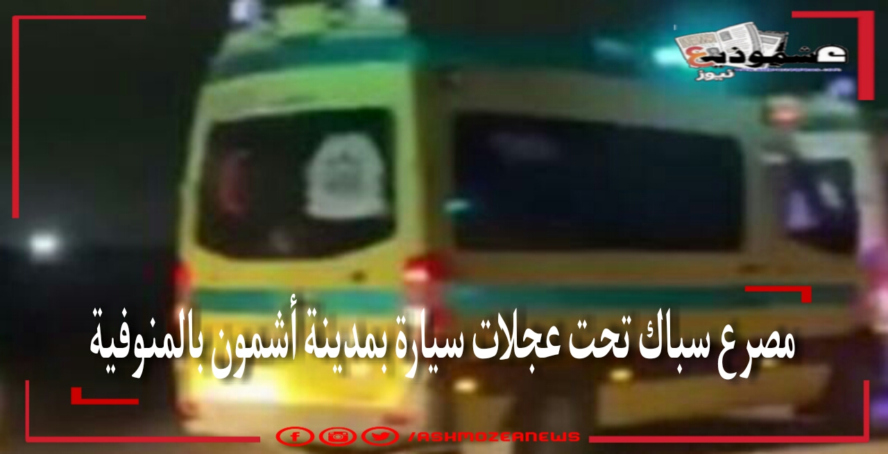 مصرع سباك تحت عجلات سيارة بمدينة أشمون بالمنوفية.