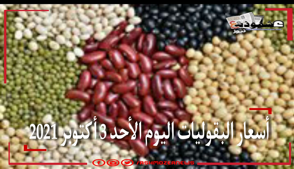 أسعار البقوليات اليوم الأحد 3 أكتوبر في مصر.